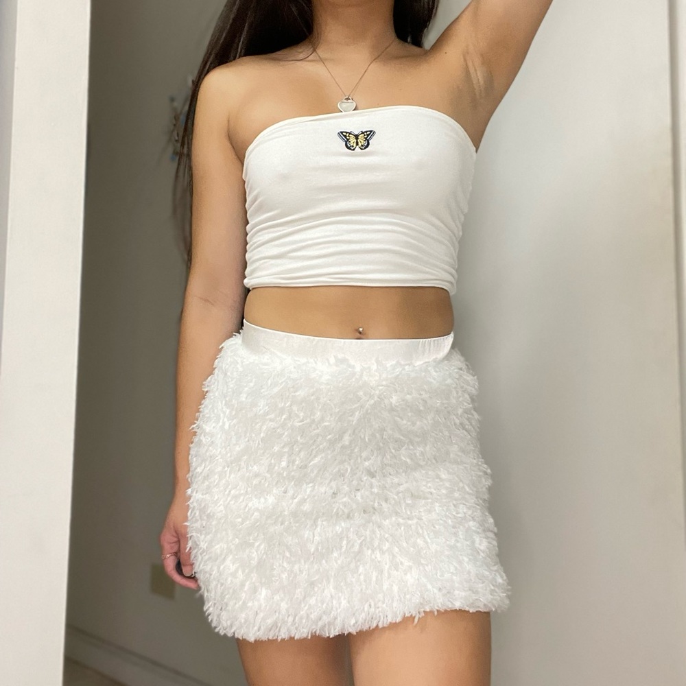 Hollister butterfly tube top